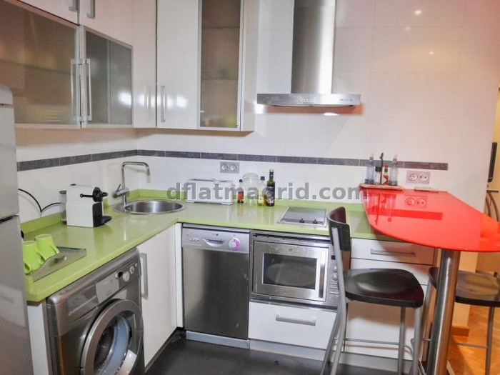 Apartamento en Centro de 1 Dormitorio #1299 en Madrid