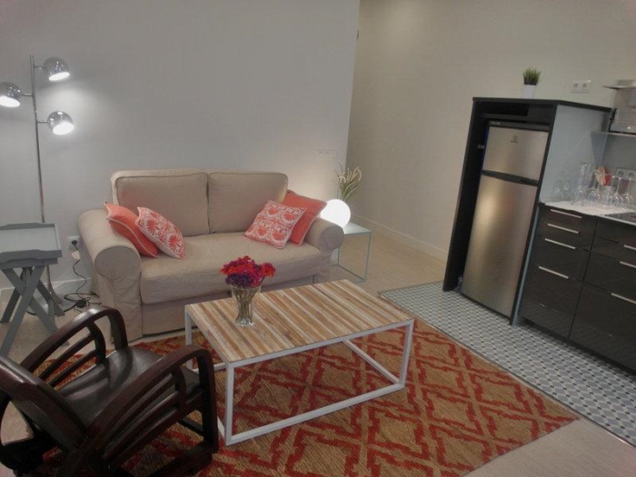 Apartamento en Centro de 1 Dormitorio #1339 en Madrid