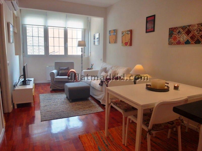 Apartamento Céntrico en Chamberi de 1 Dormitorio #1365 en Madrid