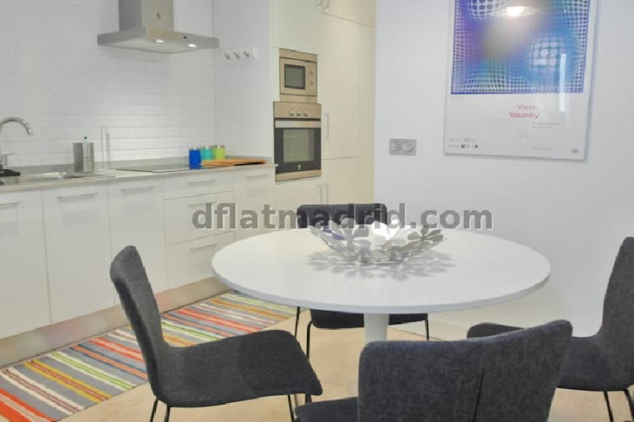 Apartamento Céntrico en Salamanca de 1 Dormitorio #1374 en Madrid