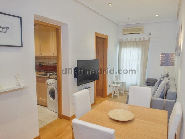 Quiet Apartment in Chamartin of 2 Bedrooms #1537 in Madrid