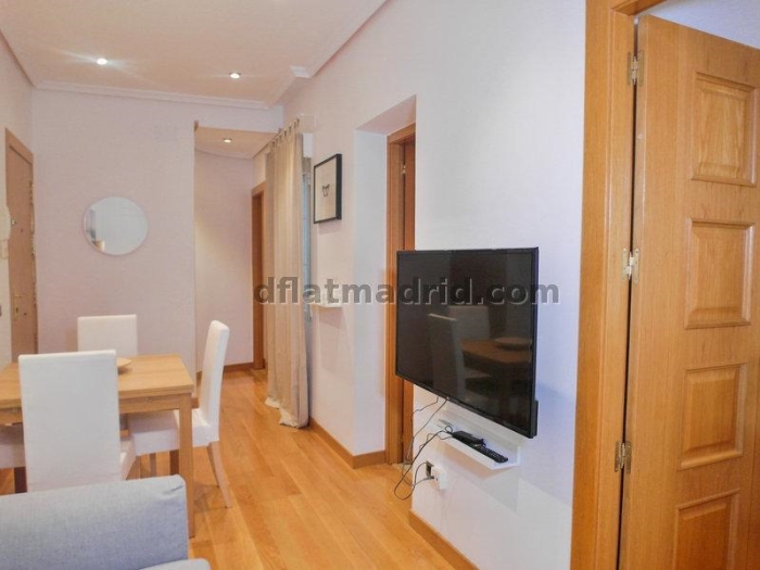Quiet Apartment in Chamartin of 2 Bedrooms #1537 in Madrid