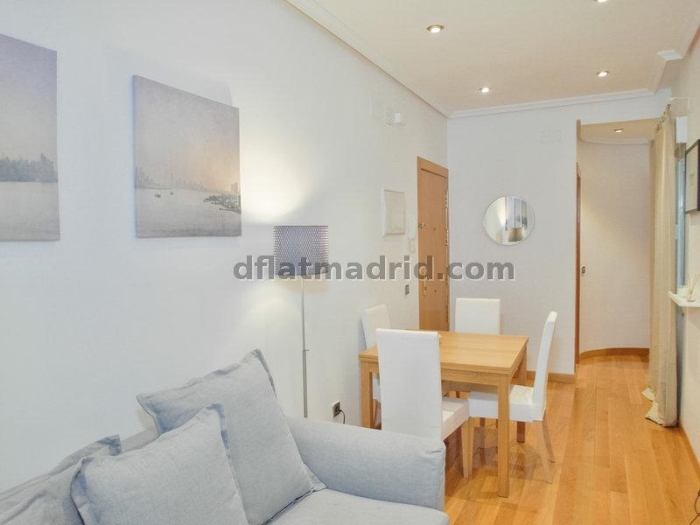 Quiet Apartment in Chamartin of 2 Bedrooms #1537 in Madrid