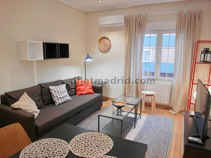 Bright Apartment in Chamartin of 1 Bedroom #1538 in Madrid