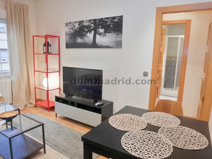 Bright Apartment in Chamartin of 1 Bedroom #1538 in Madrid