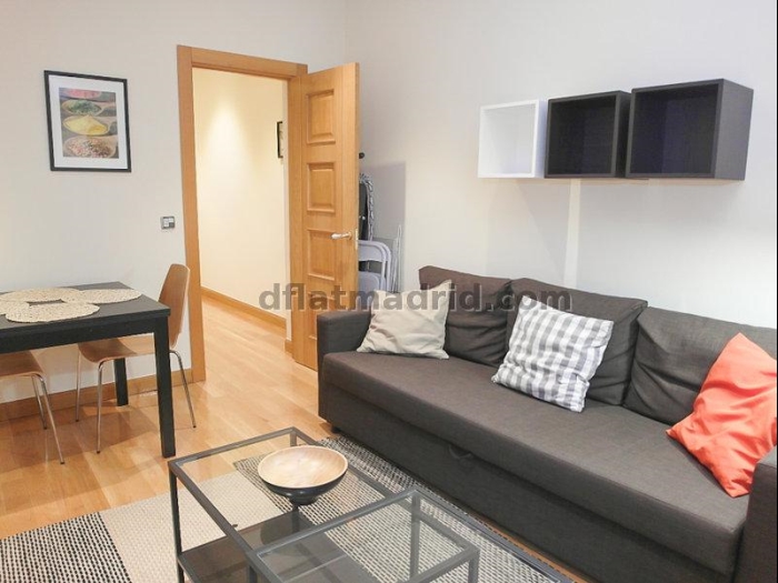 Bright Apartment in Chamartin of 1 Bedroom #1538 in Madrid