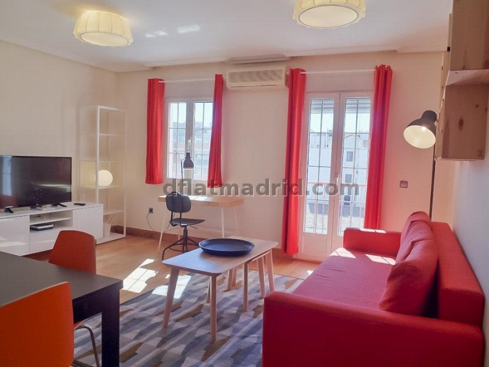 Apartamento Amplio en Chamartin de 2 Dormitorios #1539 en Madrid