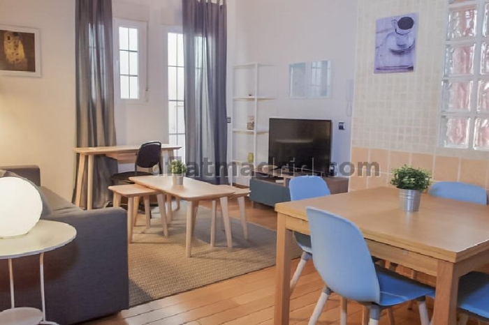 Quiet Apartment in Chamartin of 2 Bedrooms #1540 in Madrid