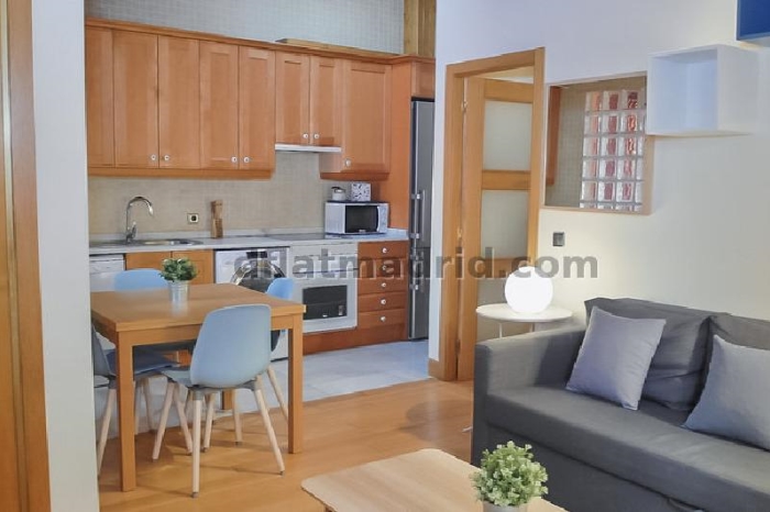 Quiet Apartment in Chamartin of 2 Bedrooms #1540 in Madrid