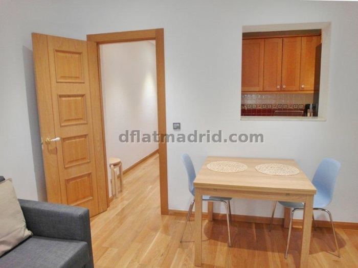 Apartamento Luminoso en Chamartin de 1 Dormitorio #1542 en Madrid