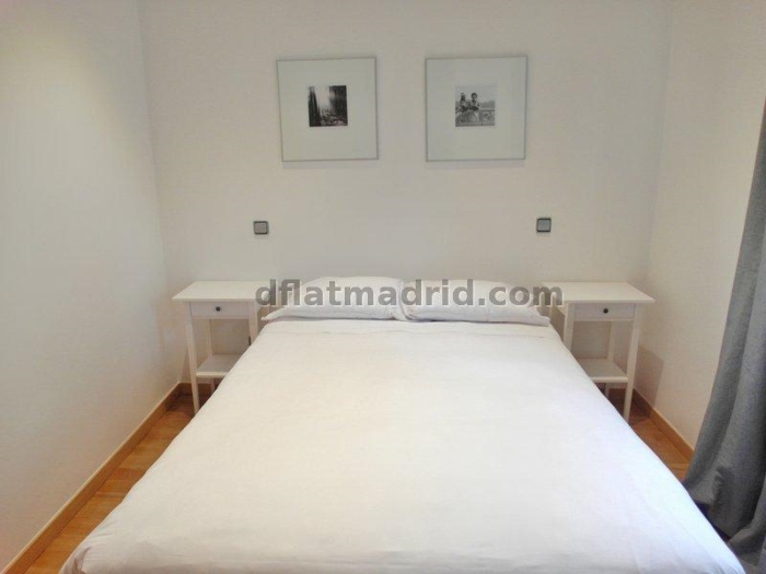 Apartamento Luminoso en Chamartin de 1 Dormitorio #1542 en Madrid