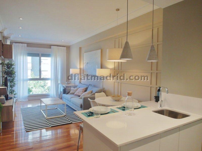 Bright Apartment in Chamartin of 1 Bedroom #1559 in Madrid