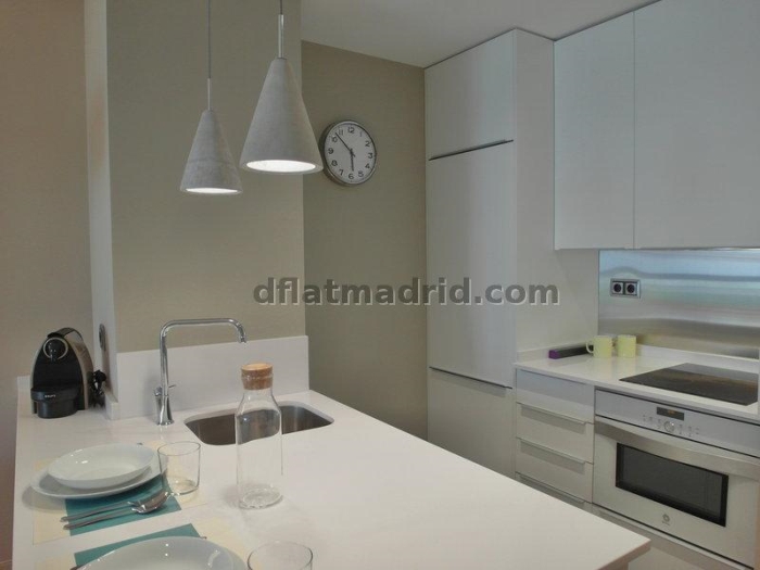 Apartamento Luminoso en Chamartin de 1 Dormitorio #1559 en Madrid