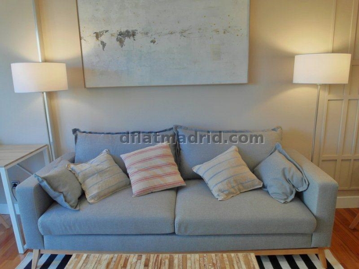 Apartamento Luminoso en Chamartin de 1 Dormitorio #1559 en Madrid