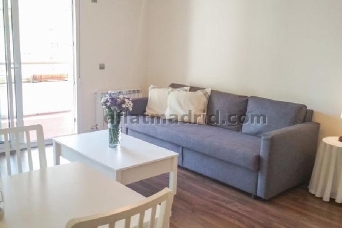 Apartamento Amplio en Hortaleza de 2 Dormitorios con terraza #1704 en Madrid