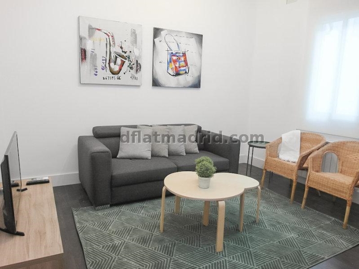 Quiet Apartment in Chamartin of 2 Bedrooms #1706 in Madrid