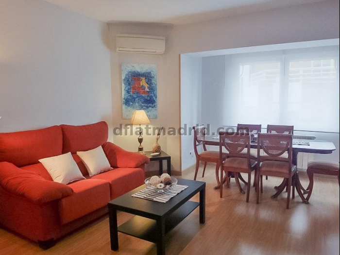 Apartamento Amplio en Chamartin de 3 Dormitorios #1709 en Madrid