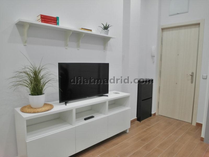 Apartamento Tranquilo en Centro de 1 Dormitorio #1712 en Madrid