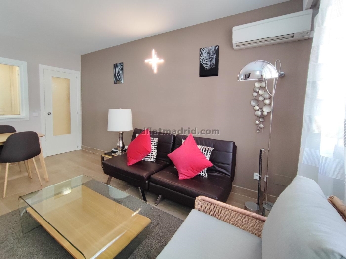 Apartamento en Chamartin de 1 Dormitorio con terraza #1721 en Madrid