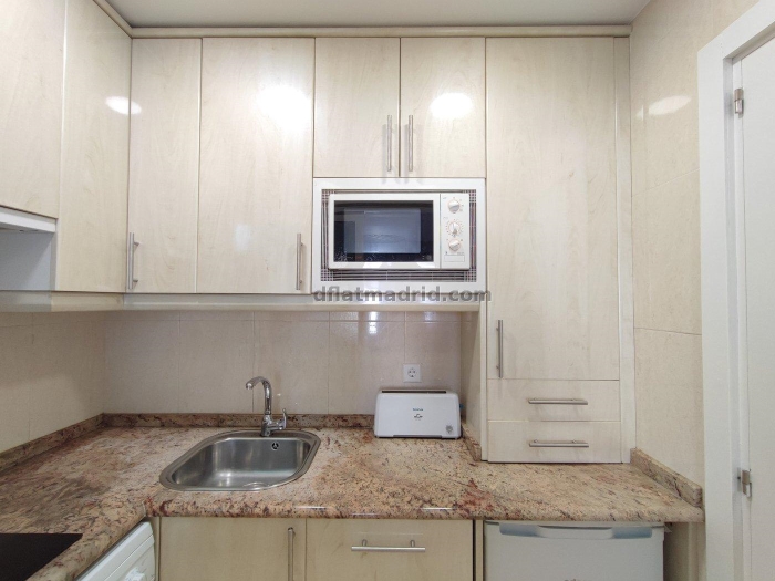 Apartamento en Chamartin de 1 Dormitorio con terraza #1721 en Madrid