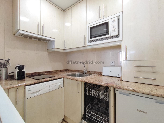 Apartamento en Chamartin de 1 Dormitorio con terraza #1721 en Madrid