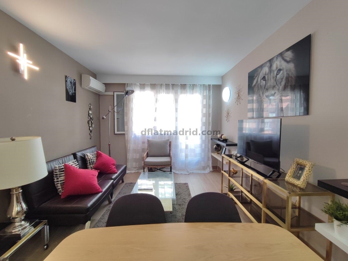 Apartamento en Chamartin de 1 Dormitorio con terraza #1721 en Madrid