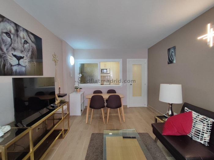 Apartamento en Chamartin de 1 Dormitorio con terraza #1721 en Madrid