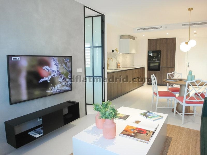 Apartamento Luminoso en Chamartin de 1 Dormitorio #1739 en Madrid