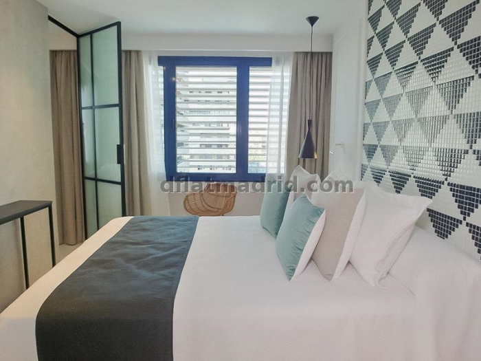 Apartamento Luminoso en Chamartin de 1 Dormitorio #1739 en Madrid