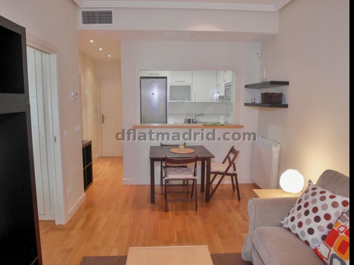 Apartamento Tranquilo en Chamartin de 1 Dormitorio con terraza #694 en Madrid