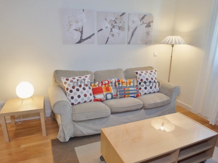 Apartamento Tranquilo en Chamartin de 1 Dormitorio con terraza #694 en Madrid