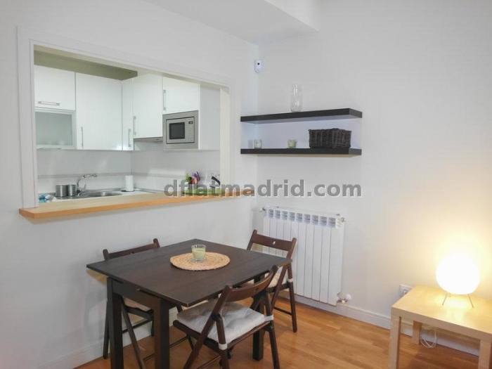 Apartamento Tranquilo en Chamartin de 1 Dormitorio con terraza #694 en Madrid