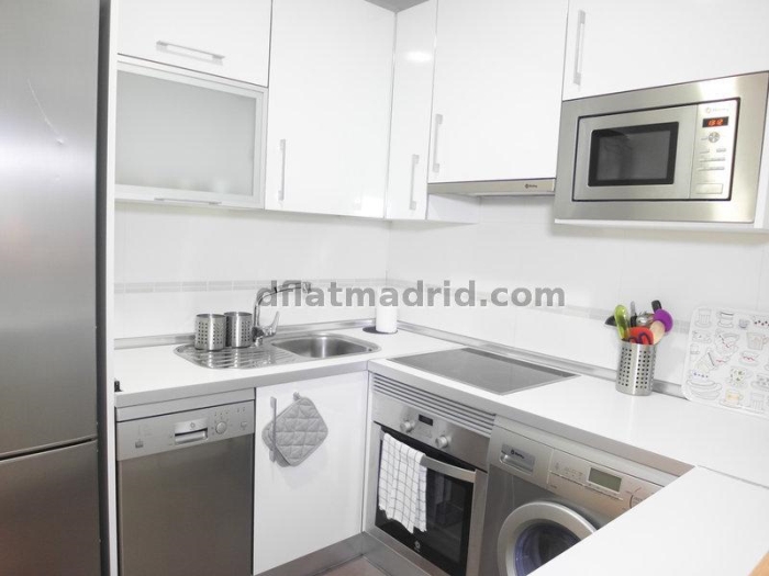 Apartamento Tranquilo en Chamartin de 1 Dormitorio con terraza #694 en Madrid