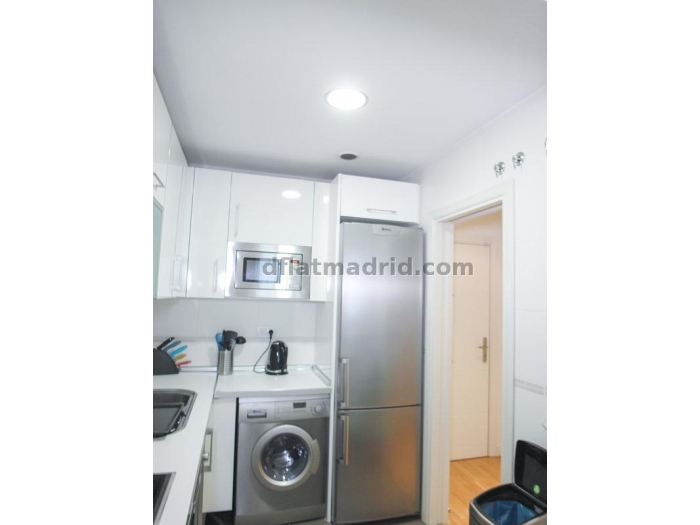 Apartamento Tranquilo en Chamartin de 1 Dormitorio #695 en Madrid