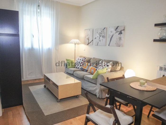 Apartamento Tranquilo en Chamartin de 1 Dormitorio #695 en Madrid