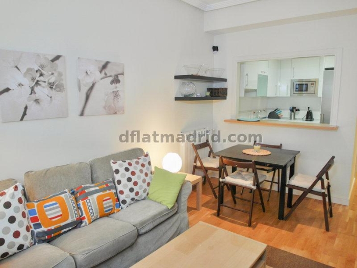 Apartamento Tranquilo en Chamartin de 1 Dormitorio #695 en Madrid