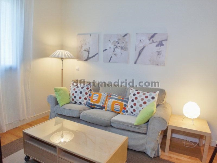 Quiet Apartment in Chamartin of 1 Bedroom #695 in Madrid