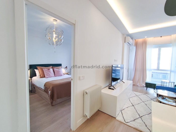 Apartamento Luminoso en Chamartin de 1 Dormitorio #855 en Madrid