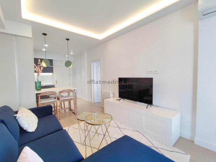 Apartamento Luminoso en Chamartin de 1 Dormitorio #855 en Madrid