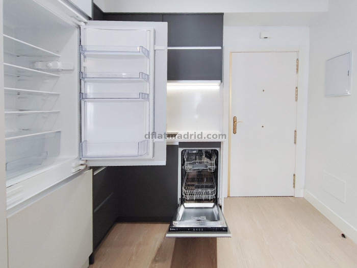 Apartamento Luminoso en Chamartin de 1 Dormitorio #855 en Madrid