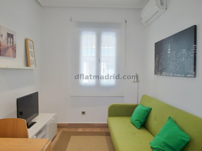 Apartamento Tranquilo en Chamartin de 1 Dormitorio #1587 en Madrid