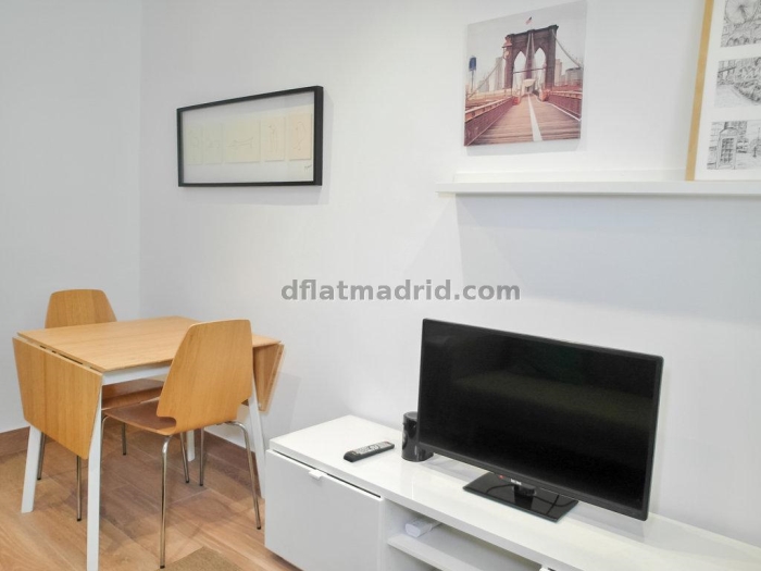 Apartamento Tranquilo en Chamartin de 1 Dormitorio #1587 en Madrid