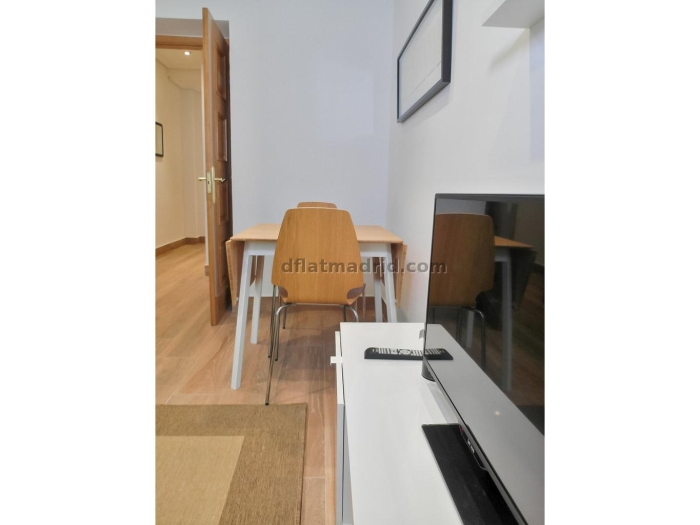 Apartamento Tranquilo en Chamartin de 1 Dormitorio #1587 en Madrid