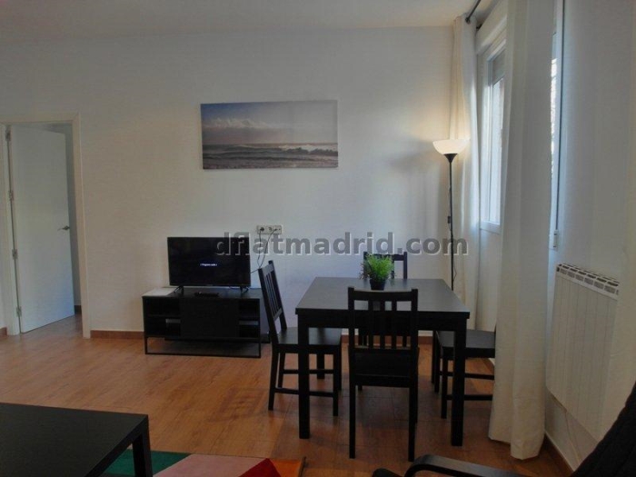 Apartamento Luminoso en Centro de 2 Dormitorios #1593 en Madrid