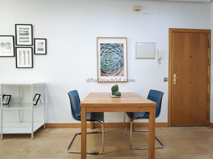 Apartamento Luminoso en Chamartin de 2 Dormitorios #1602 en Madrid