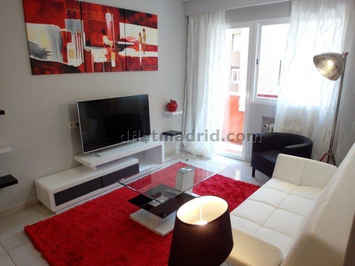 Apartamento en Chamartin de 1 Dormitorio con terraza #1606 en Madrid