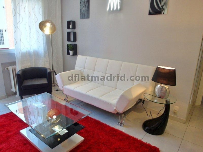 Apartamento en Chamartin de 1 Dormitorio con terraza #1606 en Madrid