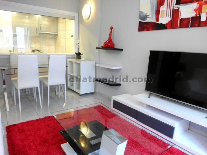 Apartamento en Chamartin de 1 Dormitorio con terraza #1606 en Madrid