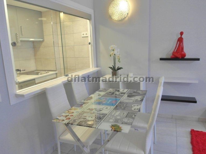 Apartamento en Chamartin de 1 Dormitorio con terraza #1606 en Madrid