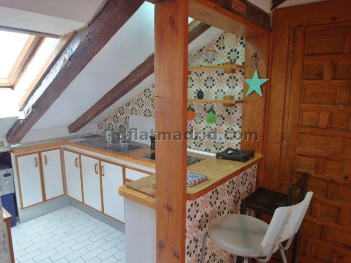 Bright Apartment in Centro of 2 Bedrooms with terrace #1609 in Madrid